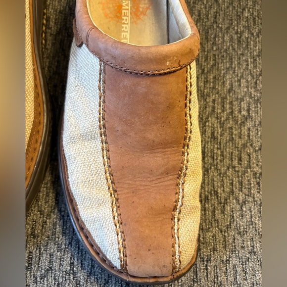 MERRELL WORLD ACCESS HEMP BROWN / NATURAL MEN'S MULES SLIP ON CLOGS SHOES SZ 8 - Picture 11 of 13
